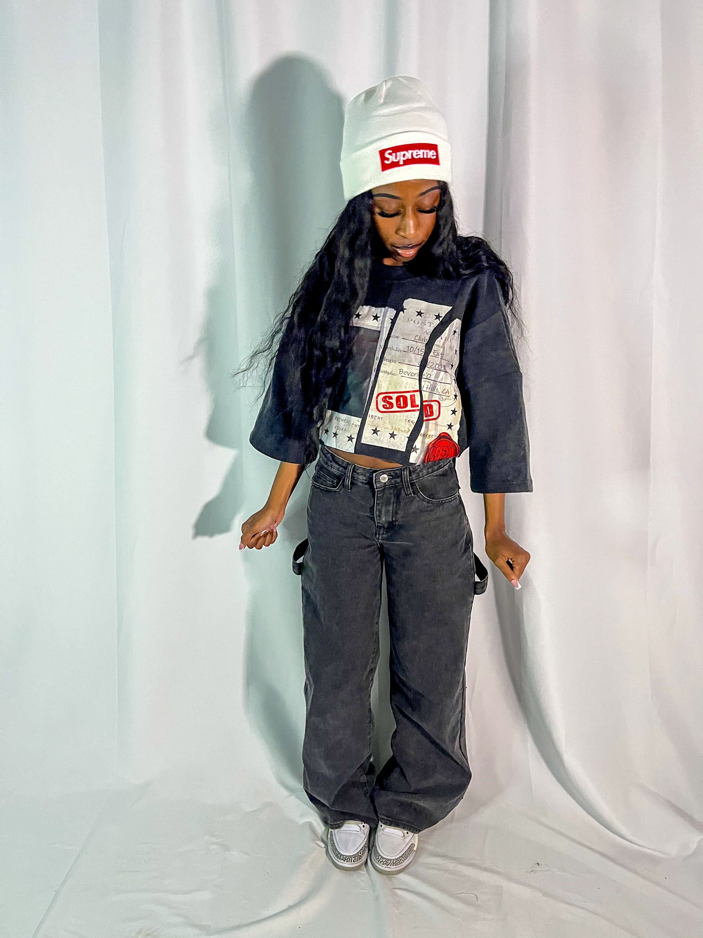 'Postal' Layered Tee