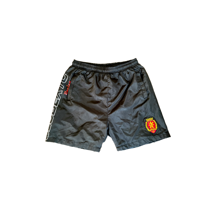 Black 'Racer' Shorts